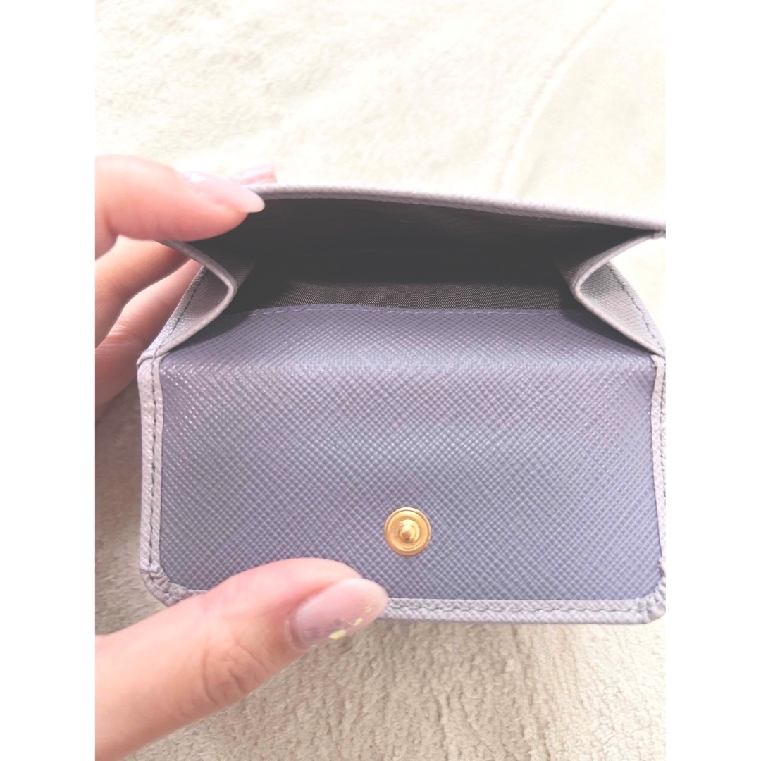 PRADA - PRADA プラダ サフィアーノ マルチカラー 財布 パープル 新品