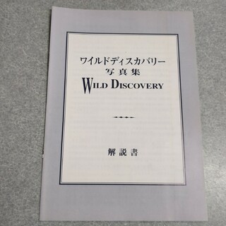 希少】WILD DISCOVERY ワイルドディスカバリー 写真集の通販 by ラクマ ...