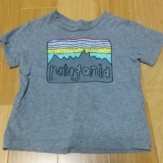 パタゴニア(patagonia)のpatagonia 12-18 Tシャツ グレー(Tシャツ/カットソー)