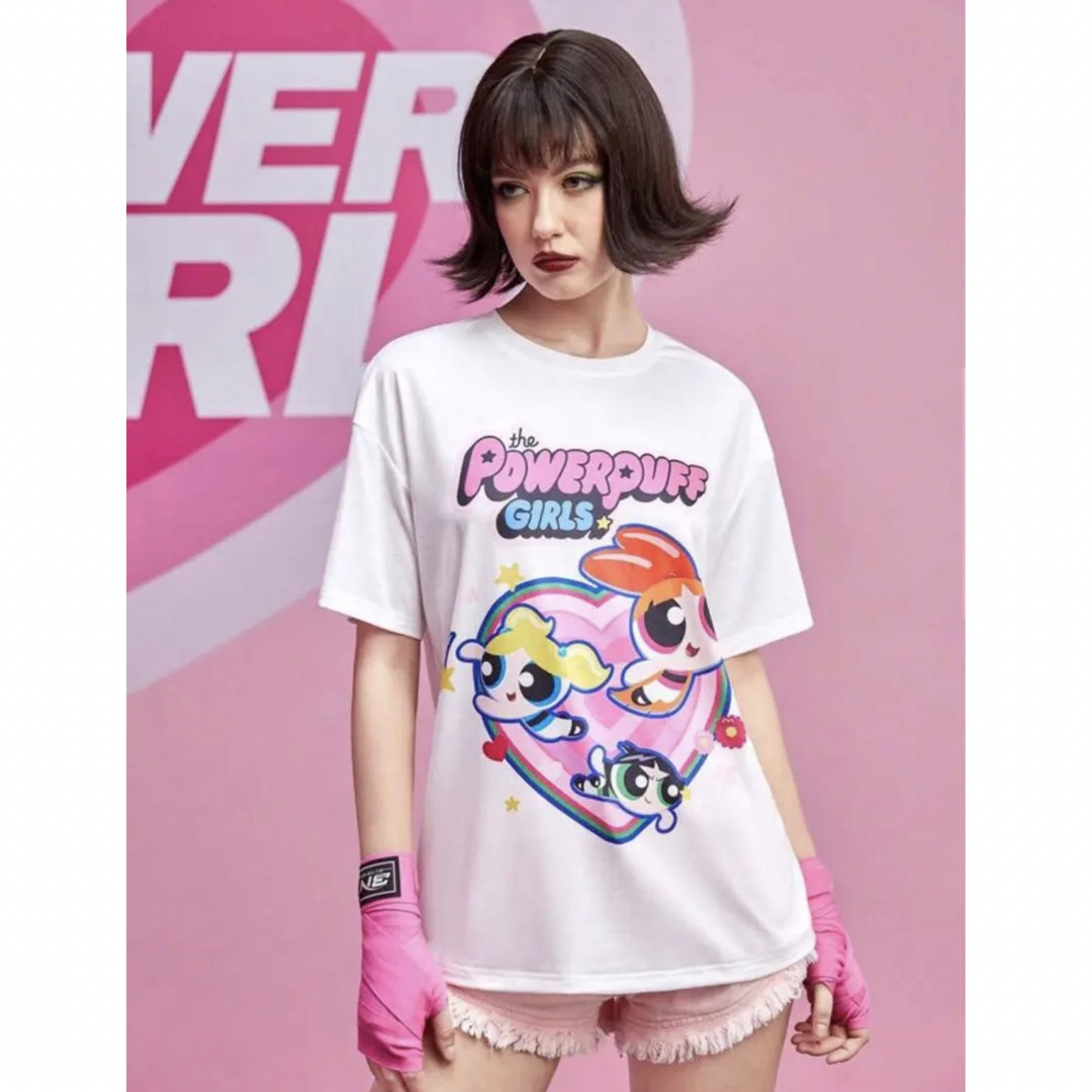 パワーパフガールズ　Tシャツ　Power puff Girls《ラスト1点》 レディースのトップス(Tシャツ(半袖/袖なし))の商品写真