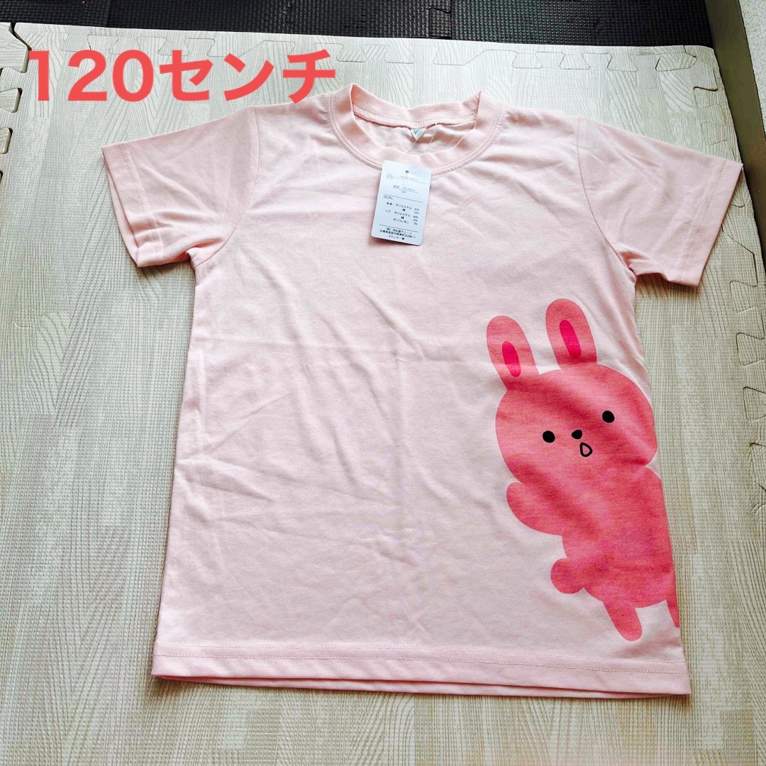 タグ付き120センチTシャツ キッズ/ベビー/マタニティのキッズ服女の子用(90cm~)(Tシャツ/カットソー)の商品写真