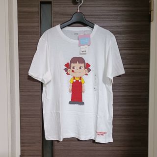 ユニクロ(UNIQLO)の新品タグ付送料込！ペコちゃんTシャツ ユニクロ UT(Tシャツ(半袖/袖なし))