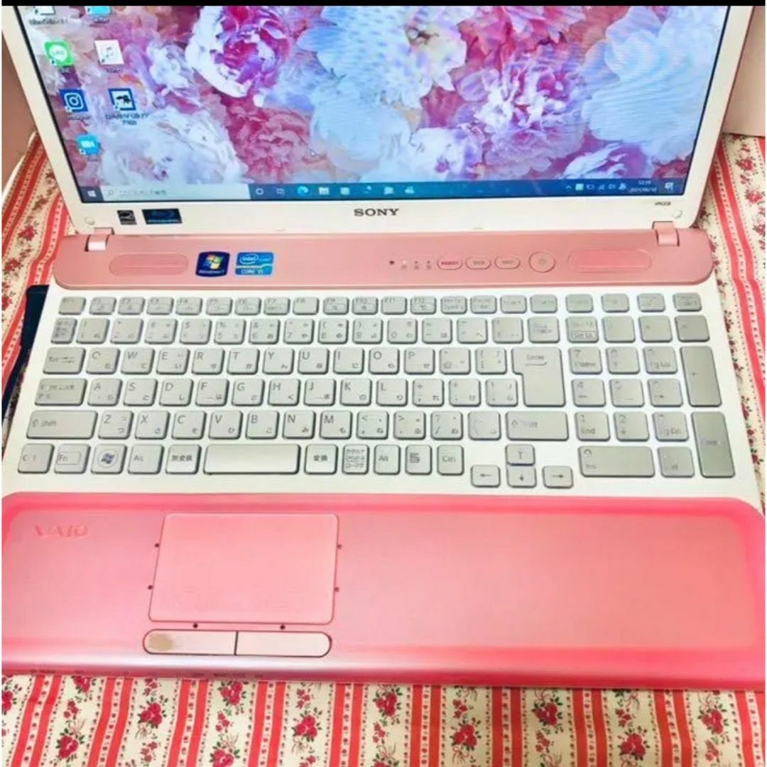 【訳アリ】艶ピンクのかわいいPC❤️マイメロ❤️VAIO❤️Corei5 2