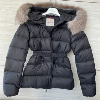 モンクレール　MONCLER Boed ファー付きショートダウンコート M