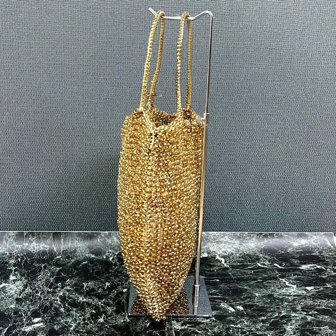 アンテプリマ ワイヤーバッグ スタンダード ラージ シルバーゴールド ※注意有り ANTEPRIMA♡ワイヤーバッグ/ラージ*シルバー