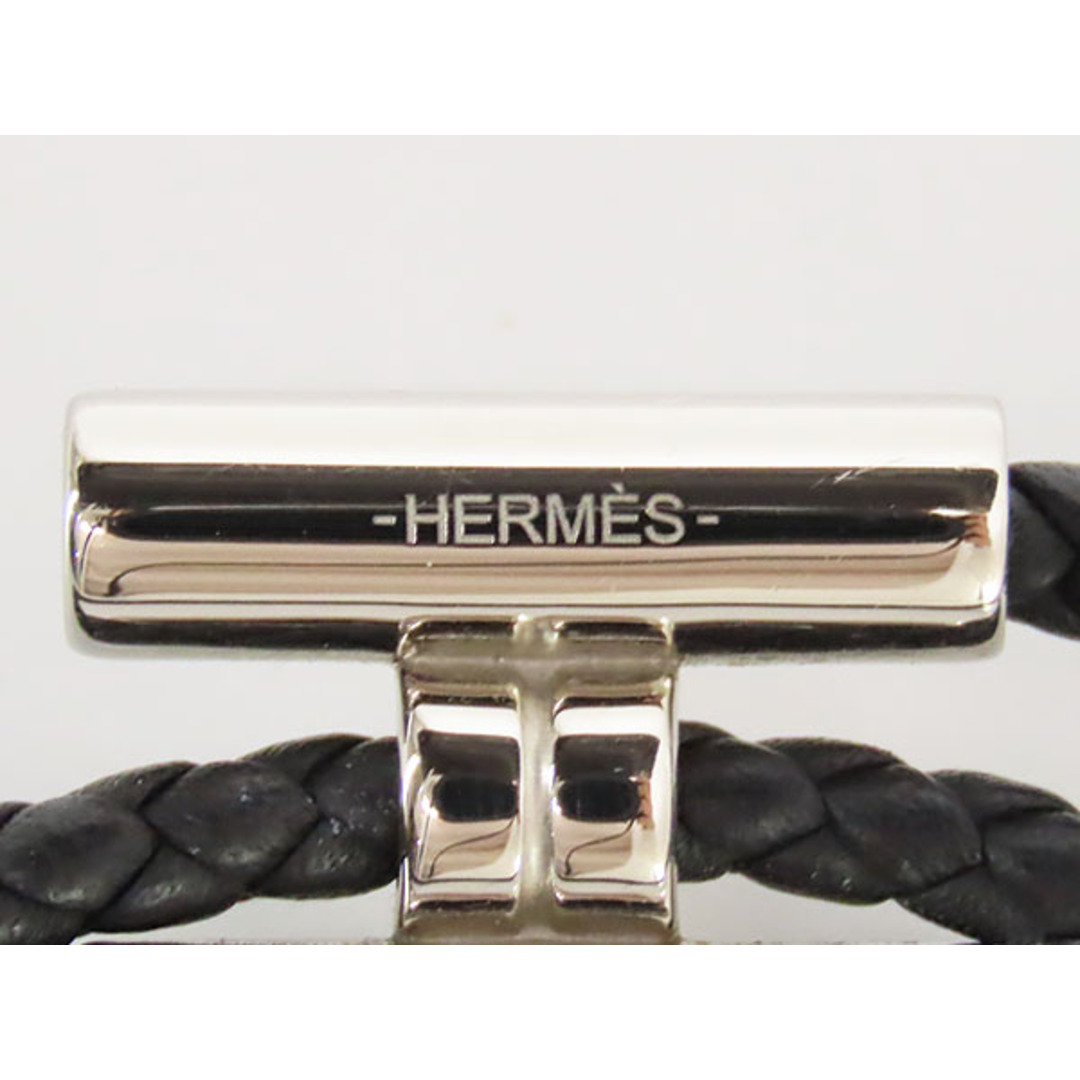 HERMES トゥルニ トレッセ ブレスレット 2連 ゴールド×ブラウン