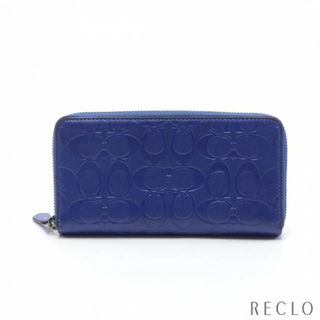 美品　COACH バレエシューズ　シグネチャー　馬車金具　24 異素材　レザー