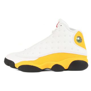 ナイキ(NIKE)のNIKE ナイキ サイズ:28.0cm AIR JORDAN 13 RETRO DEL SOL (414571-167) 2022年 レトロ デル・ソル  ホワイト ユニバーシティレッド US10 ハイカット スニーカー バッシュ バスケット シューズ 靴 【メンズ】(スニーカー)