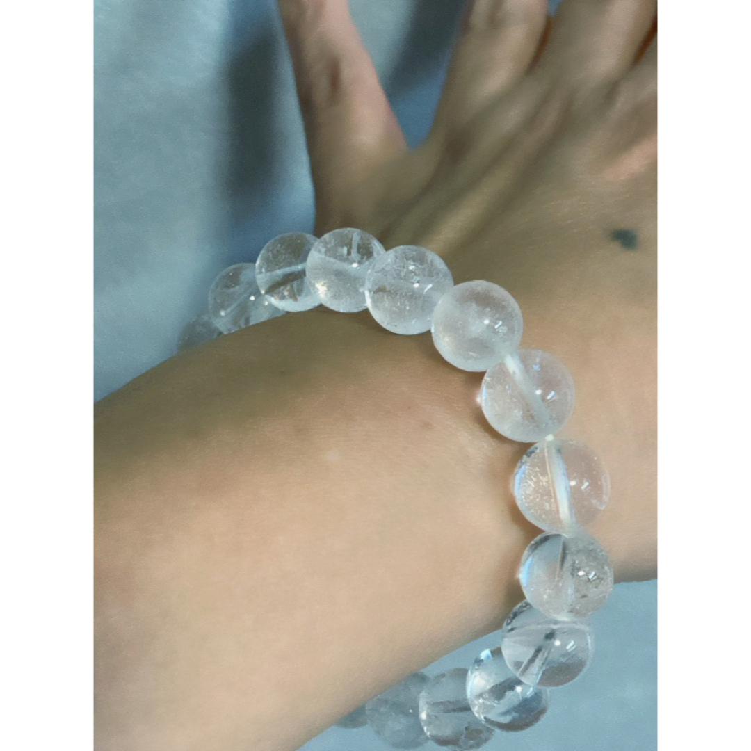 B260・マニカラン水晶 ブレスレット size16.5の通販 by メリッサ's