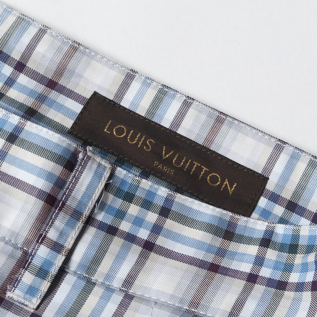 LOUIS VUITTON ルイヴィトン パンツ サイズ:42 チェック ベイカー