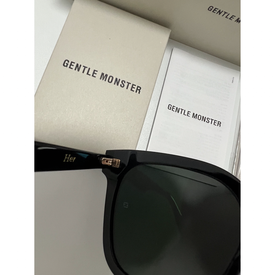 Gentle Monster ジェントルモンスター サングラス HER の通販 by