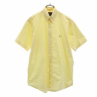 ラルフローレン(Ralph Lauren)のラルフローレン ボタンダウン 半袖 シャツ 14.5 イエロー RALPH LAUREN キッズ 【中古】  【230816】 メール便可(ジャケット/上着)