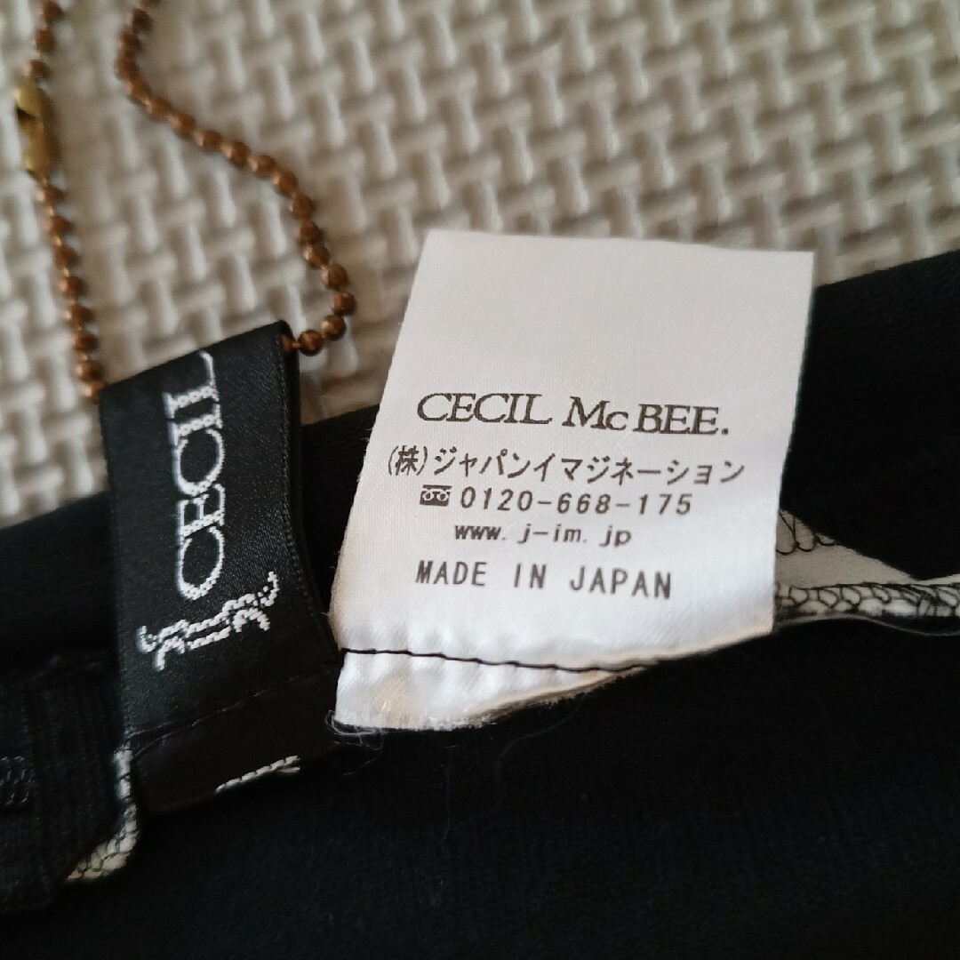 CECIL McBEE(セシルマクビー)のセシルマクビー❤️ミニ丈ワンピース レディースのワンピース(ミニワンピース)の商品写真