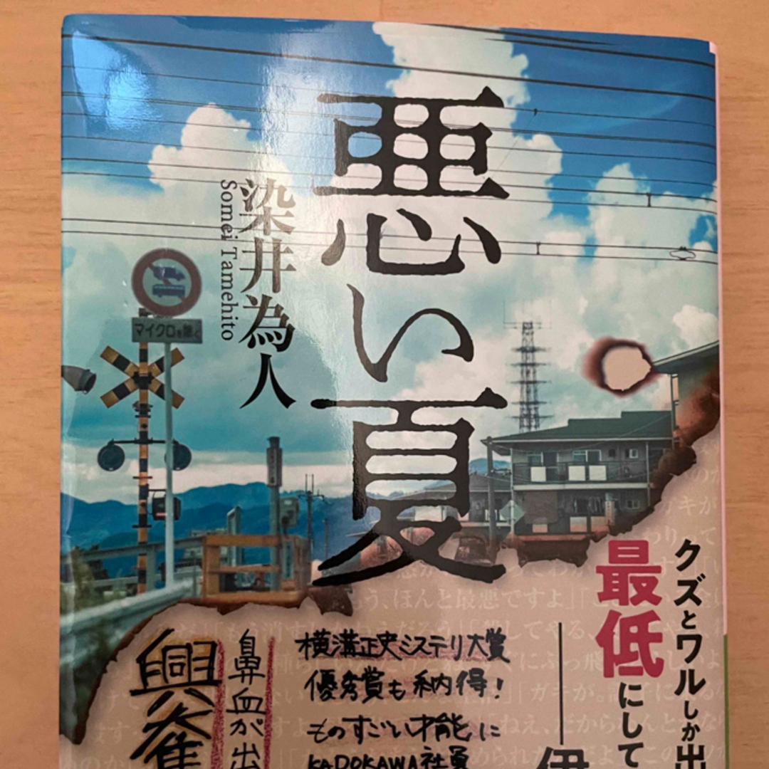 角川書店(カドカワショテン)の悪い夏 エンタメ/ホビーの本(その他)の商品写真