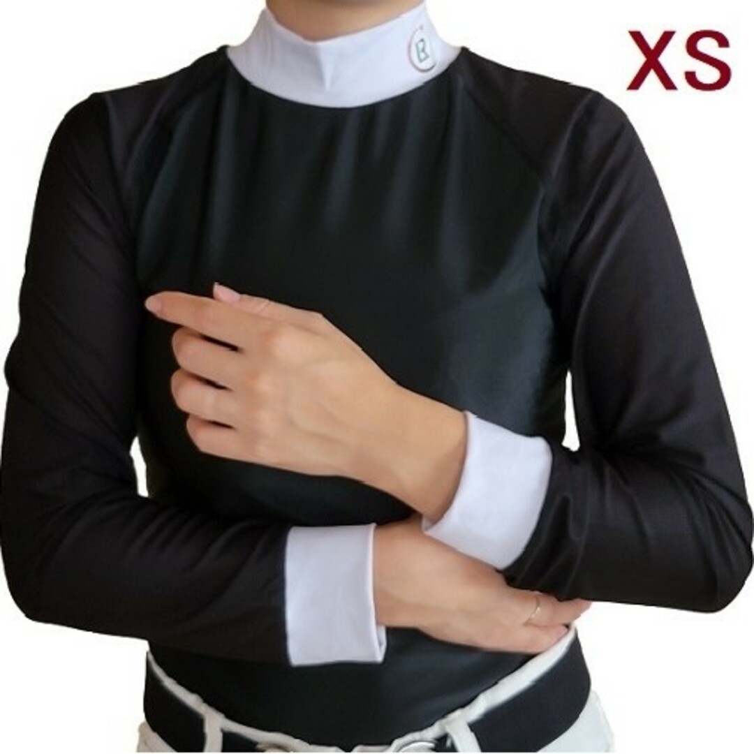 LA RUE　 長袖テクニカルショーシャツ　XS　乗馬ウェア　乗馬用品　馬術