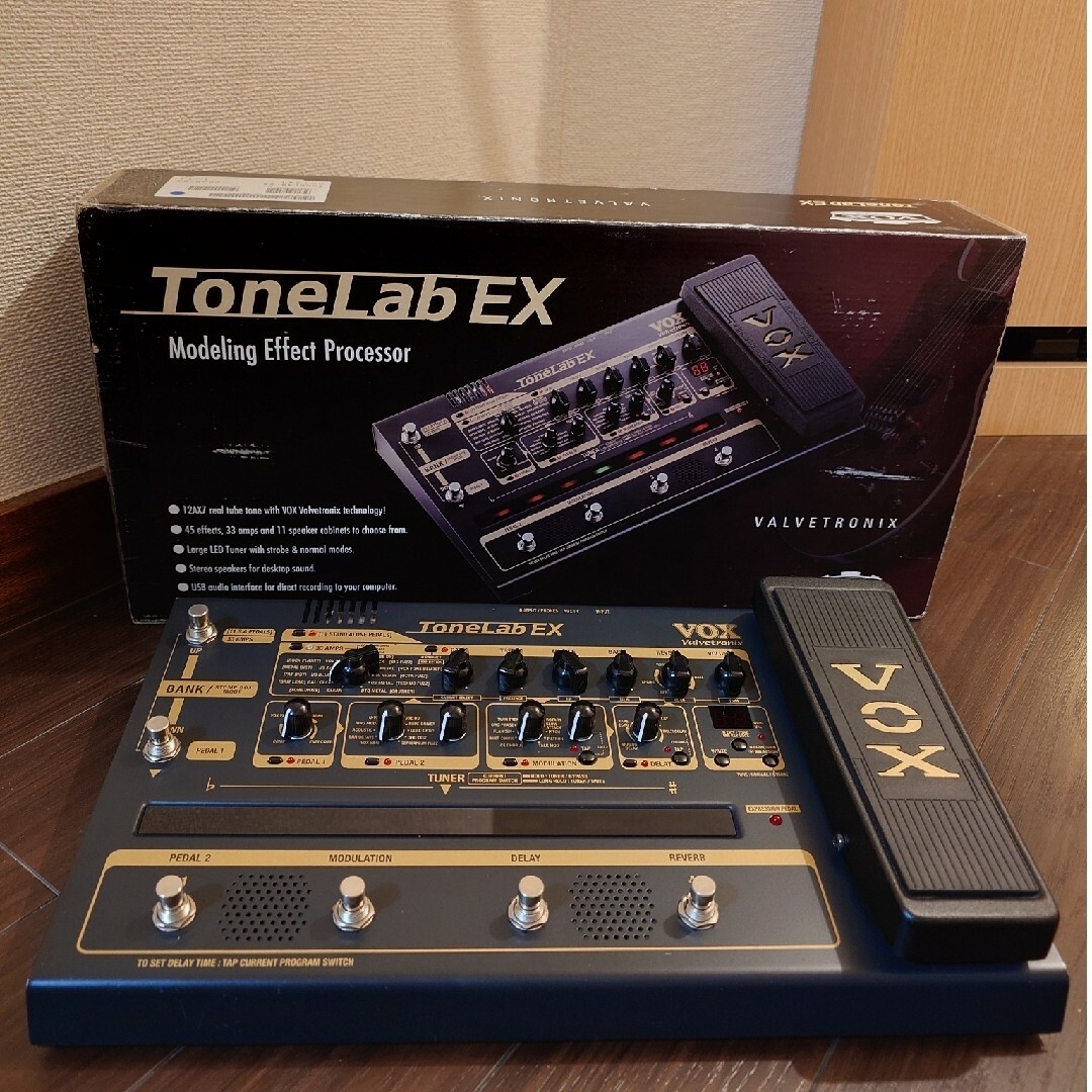 vox tonelab ex 真空管 マルチエフェクター