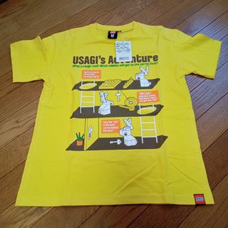 レゴ　LEGO　Tシャツ　Mサイズ　イエロー　新品未使用(Tシャツ/カットソー(半袖/袖なし))