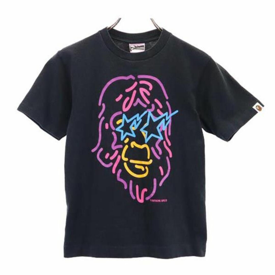 【希少】アベイシングエイプ パイソン柄 アーチロゴ 半袖Tシャツ