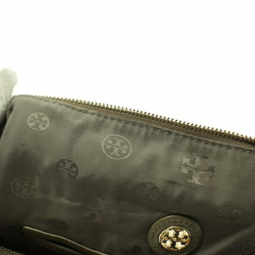 Tory Burch(トリーバーチ)の ハンドバッグ レザー グレーベージュ 2WAY レディースのバッグ(ハンドバッグ)の商品写真