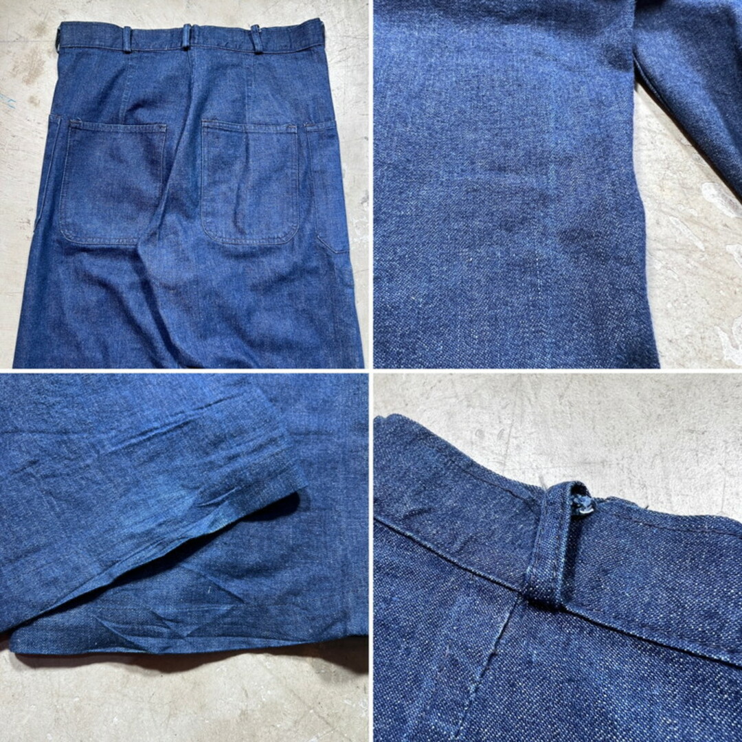 30's~40's USN 巻きパン 濃紺-ecosea.do