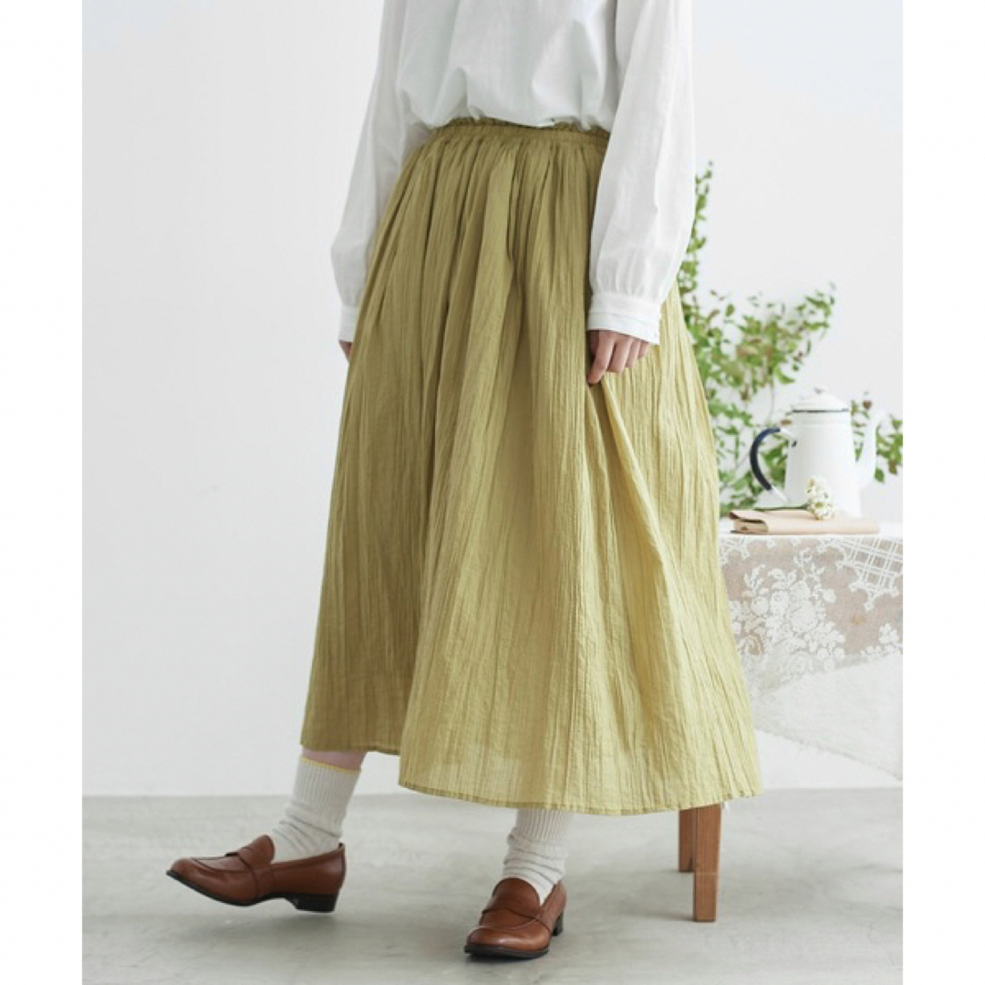 chambre de charme(シャンブルドゥシャーム)のchambre de charme 80ローンsiwadaki スカート レディースのスカート(ロングスカート)の商品写真