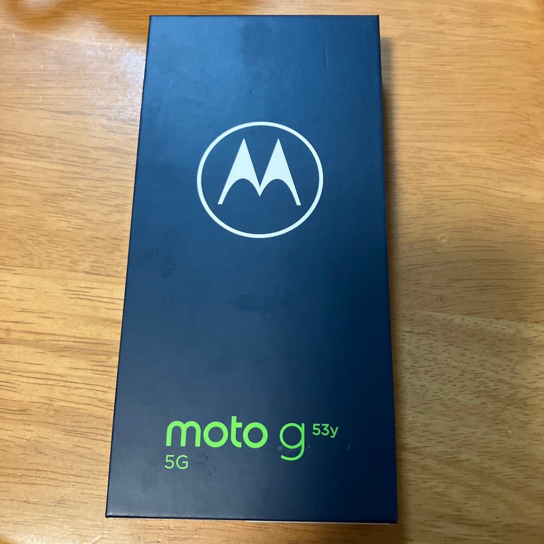 Motorola(モトローラ)のmoto g53y 5g スマホ/家電/カメラのスマートフォン/携帯電話(スマートフォン本体)の商品写真