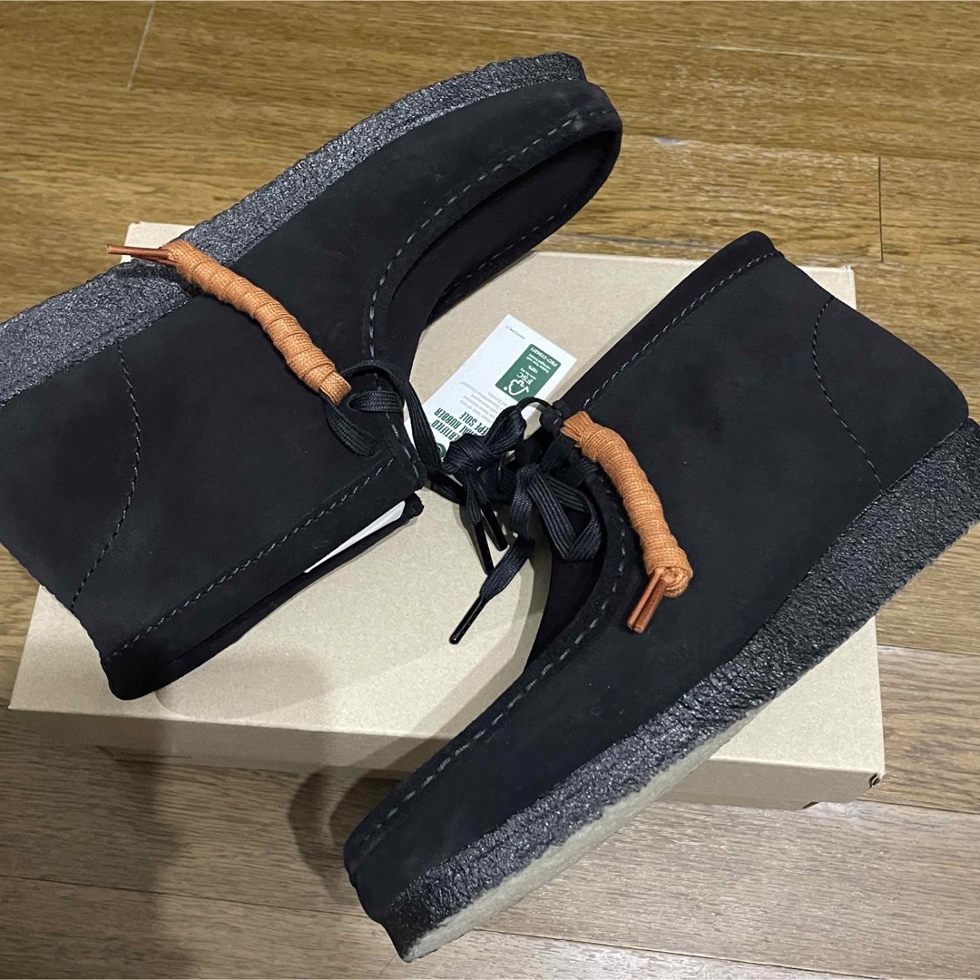 新品未使用 Clarks Wallabee クラークス ワラビー Black