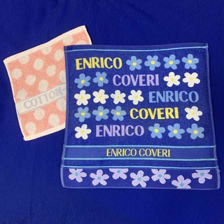 エンリココベリ(ENRICO COVERI)のエンリココベリ　cotton CLUB タオルセット　新品(ハンカチ)