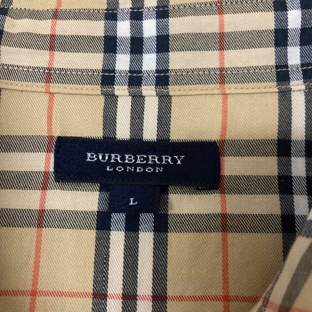 BURBERRY(バーバリー)の美品 BURBERRY LONDON レディース ７分袖 シャツ レディースのトップス(シャツ/ブラウス(長袖/七分))の商品写真