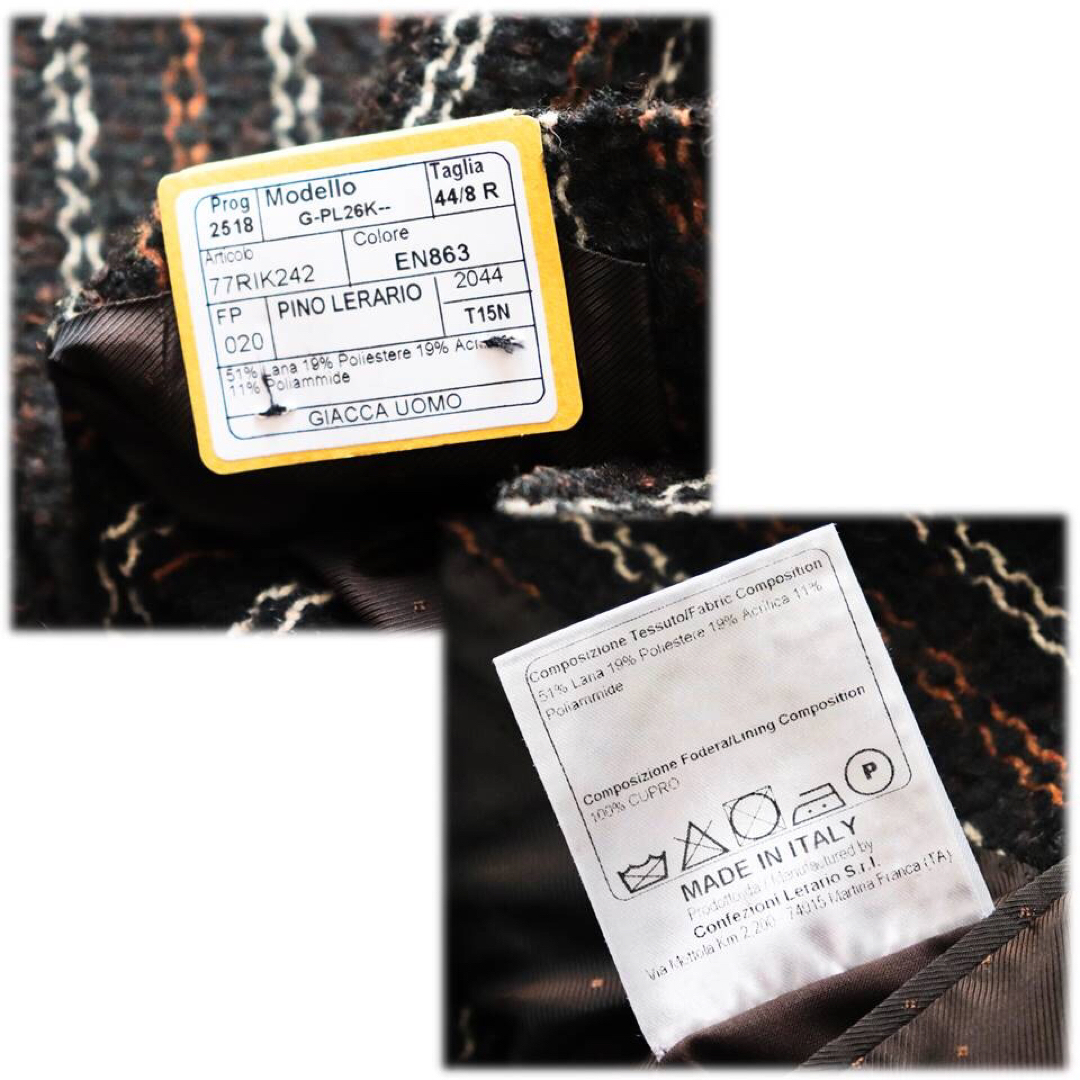 TAGLIATORE - 《タリアトーレ》新品 イタリア製 ブートニエール付 2B