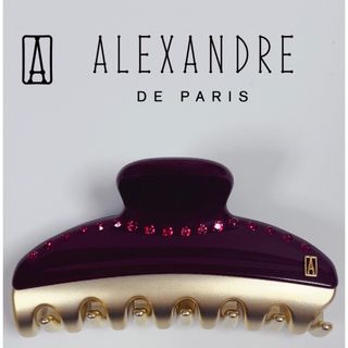 Alexandre de Paris - アレクサンドルドゥパリ M クリップ ボルドー