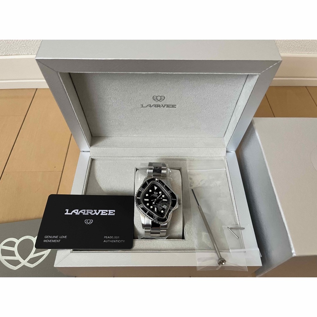 LAARVEE PEA001 BLACK BEZEL & BLACK DIAL