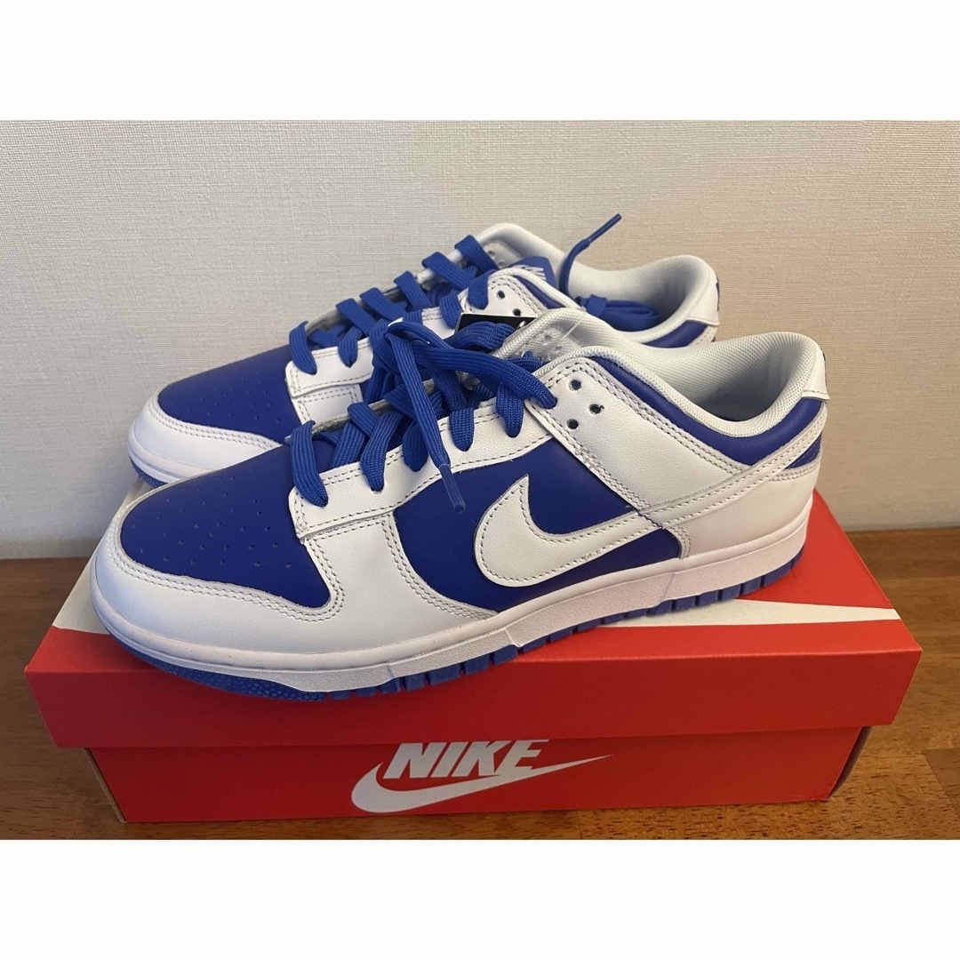 Nike Dunk Low Racer Blue and White