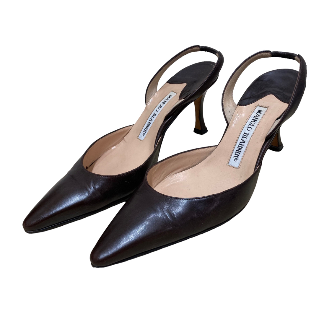 MANOLO BLAHNIK - マノロブラニク ストラップサンダル 36 約23cm