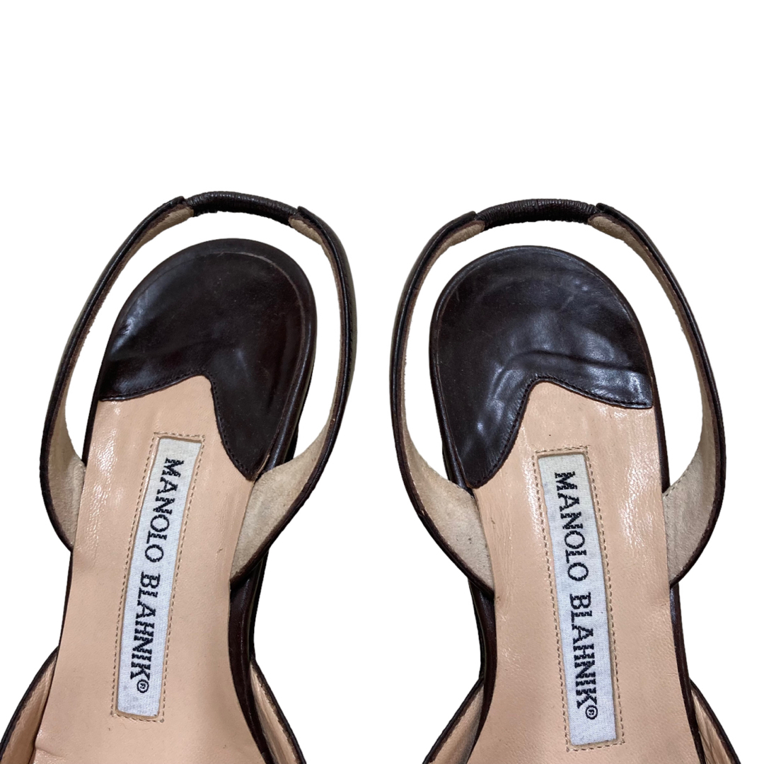 MANOLO BLAHNIK - マノロブラニク ストラップサンダル 36 約23cm