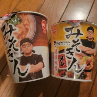 ニッシンショクヒン(日清食品)のみそきんラーメンみそきんメシ濃厚味噌(インスタント食品)