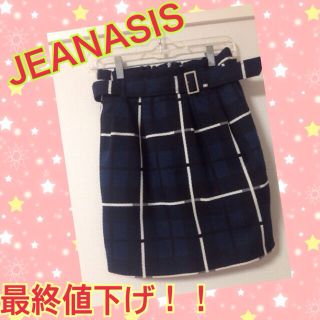 ジーナシス(JEANASIS)の値下げ！ JEANASISタイトスカート(ミニスカート)