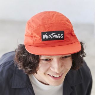 ワイルドシングス(WILDTHINGS)の《完売品・未使用品》　ワイルドシングス　ジェットキャップ　オレンジ(キャップ)