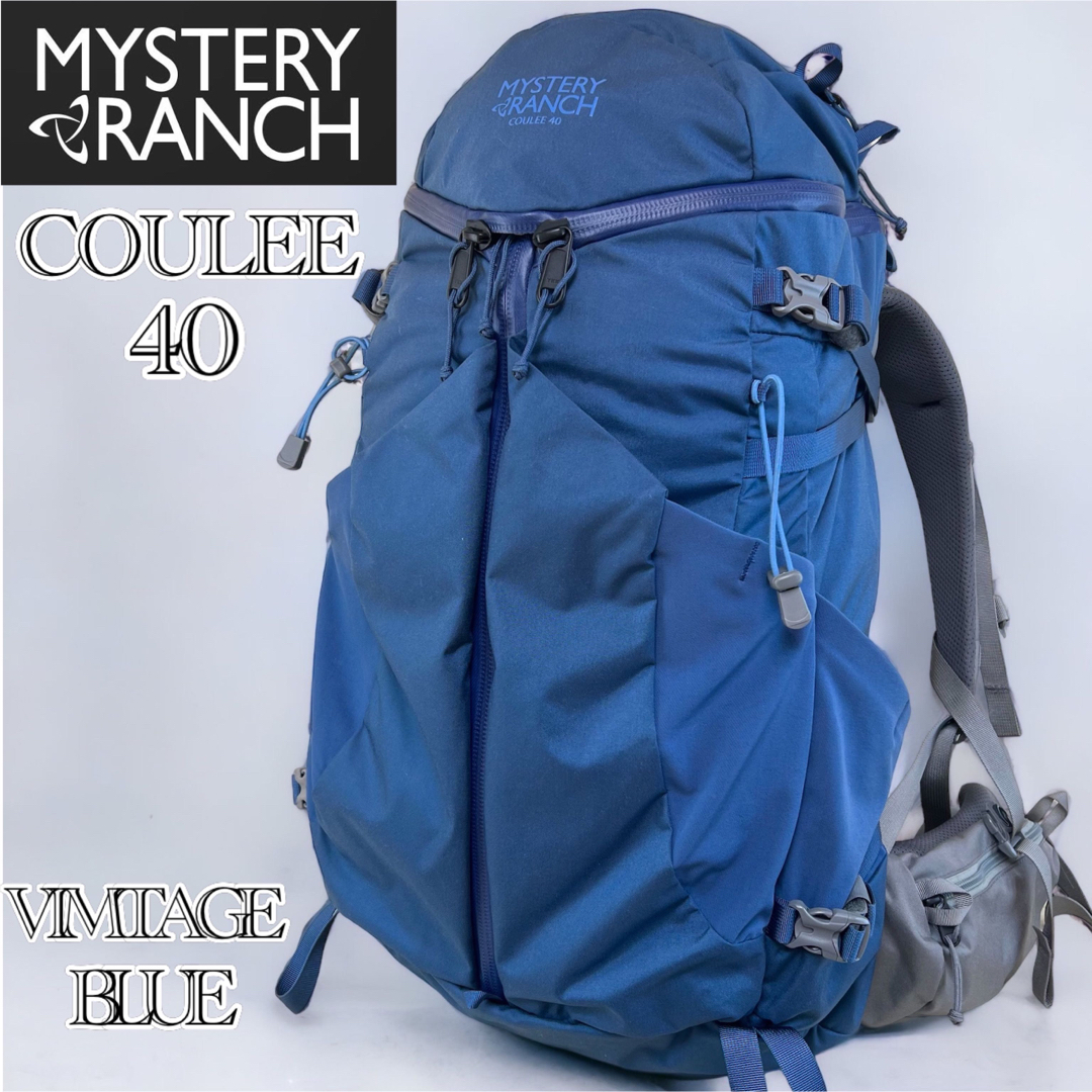 【美品】MYSTERY RANCH COULEE40 VINTAGE BLUE | フリマアプリ ラクマ