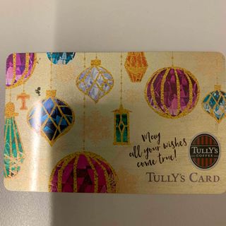 タリーズコーヒー(TULLY'S COFFEE)の冬限定タリーズカード (フード/ドリンク券)