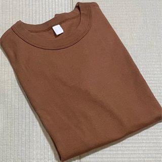 ホームスパン(homspun)のhomspun ホームスパン 40/2天竺ノースリーブ プルオーバー(Tシャツ(半袖/袖なし))