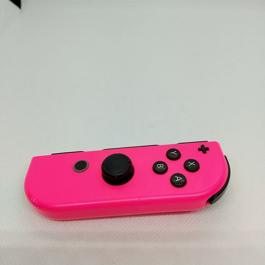 Nintendo Switch(ニンテンドースイッチ)の【大人気】⑨Switch ジョイコン　ネオンピンク右のみ(R)【任天堂純正品】桃 エンタメ/ホビーのゲームソフト/ゲーム機本体(家庭用ゲーム機本体)の商品写真