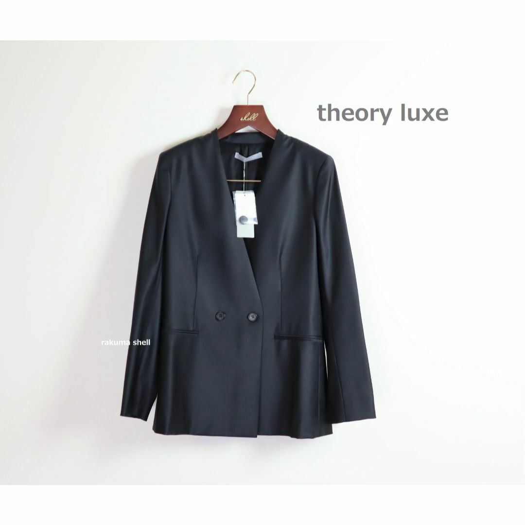 theory luxe Executive ノーカラージャケット 38 新品 | フリマアプリ ラクマ