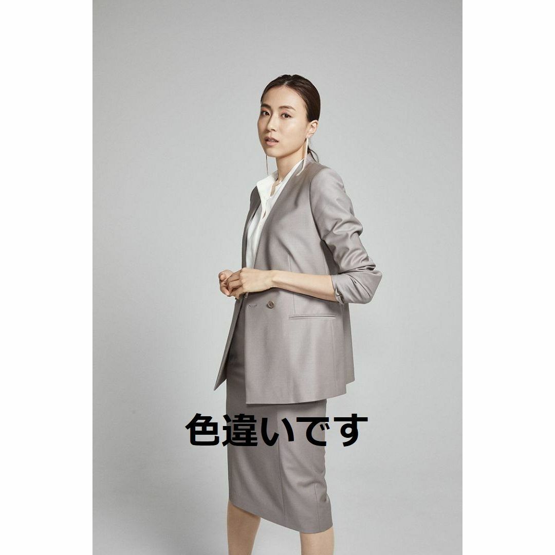 theory luxe Executive DONNA ノーカラー ジャケット