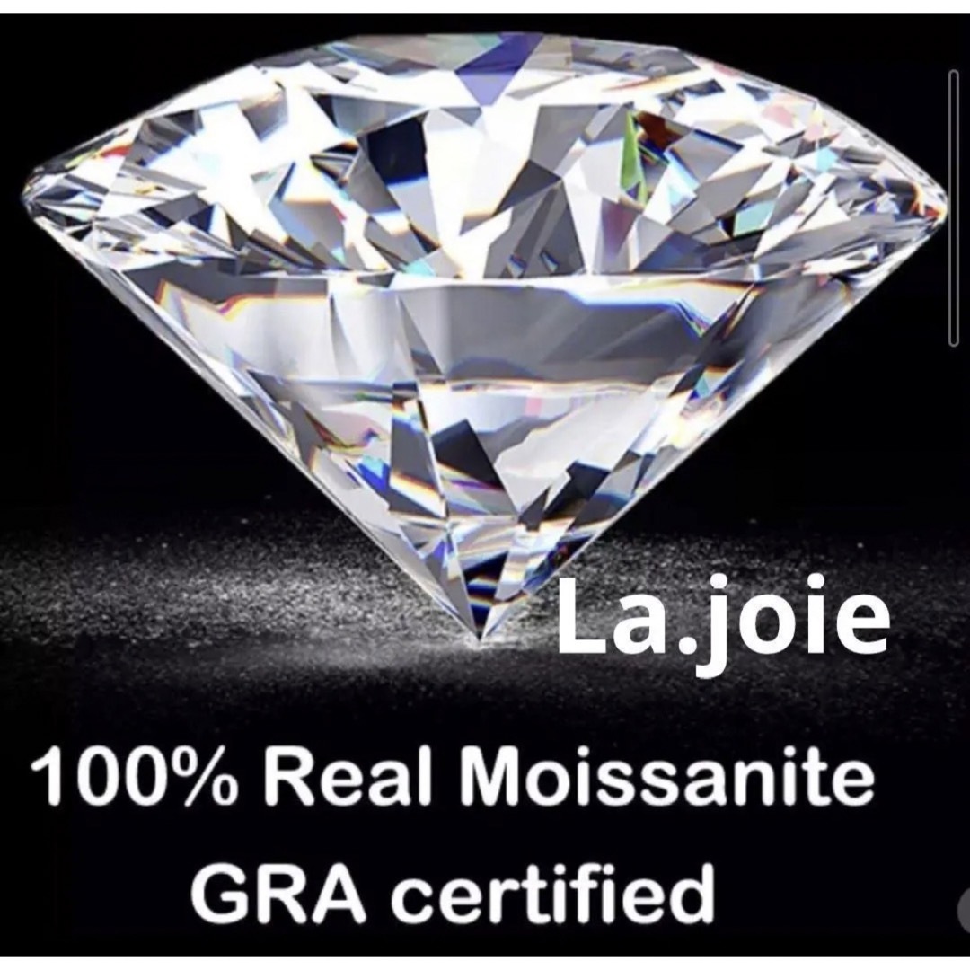 Moissanite 最高品質 モアサナイト 人工ダイヤモンド 1ct ピアス