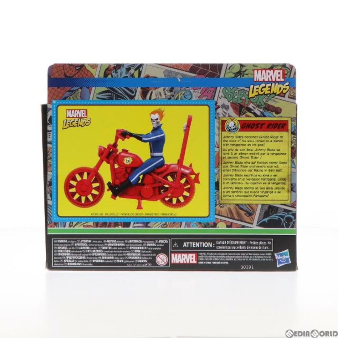 3.75インチ アクションフィギュア ゴーストライダー&ヘルサイクル マーベル・レジェンド RETRO 完成品 可動フィギュア ハズブロ/ホットトイズ 3