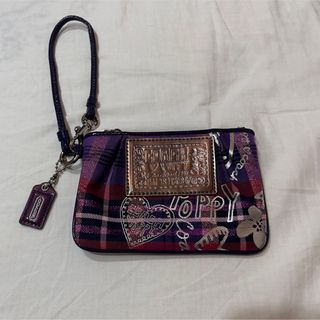 コーチ(COACH)のcoach ポーチ　ポピー　最終値下げ！！(ポーチ)