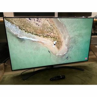 エルジーエレクトロニクス(LG Electronics)のLG 49型 4K対応 スマートテレビ 49SM8100PJB　19年製極美品！(テレビ)