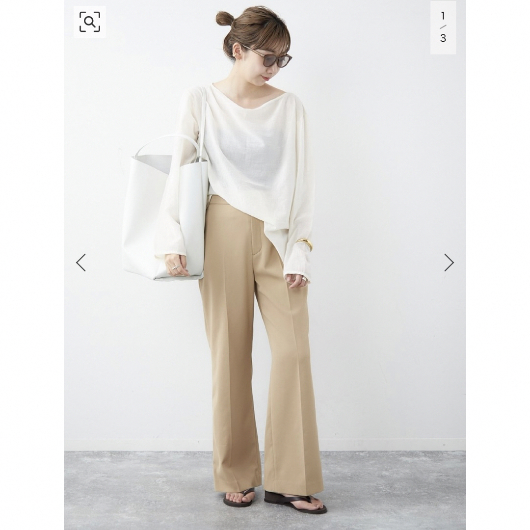 Plage - Plage beautiful スラックス 34 キャメルの通販 by Kip ...