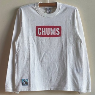 チャムス(CHUMS)の新品　40Years CHUMS ロゴ　ロングTシャツ　チャムス  wm(Tシャツ/カットソー(七分/長袖))
